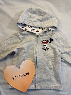 Disney - Tigger - Gray Hoodie